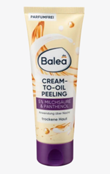 Picture of Balea Peeling Cream-to-Oil Overnight, 75 ml