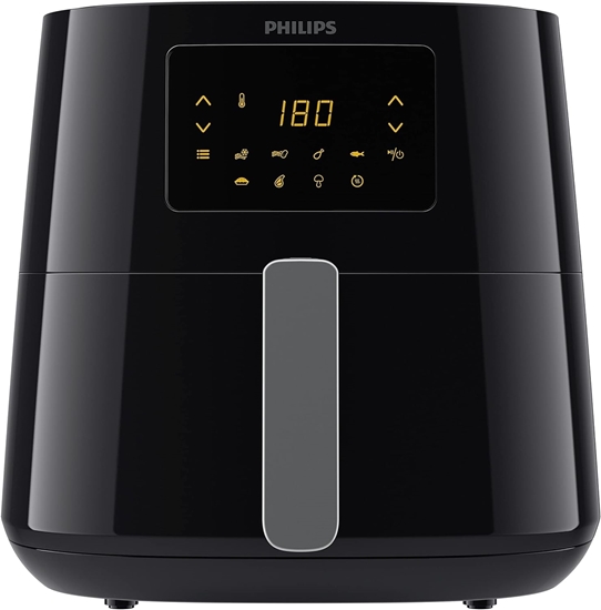תמונה של 2000 וואט, 7 הגדרות מראש לבישול, תצוגה דיגיטלית, Rapid Air Technology, שחור Philips Essential Airfryer XL