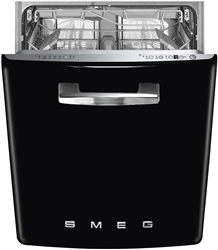 Picture of Smeg STFAB3 undercounter dishwasher,  50`s retro style door front, 60 cm