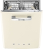 Изображение Smeg STFAB3 undercounter dishwasher,  50`s retro style door front, 60 cm