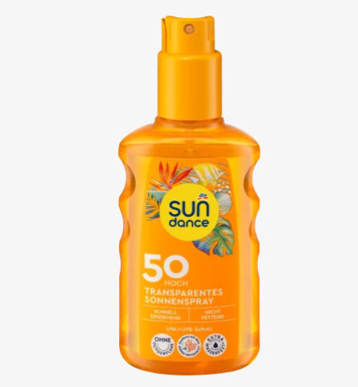 Изображение SUNDANCE Sun spray transparent SPF 50, 200 ml