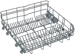 Picture of Siemens lower basket for dishwasher + wheels - 00680380