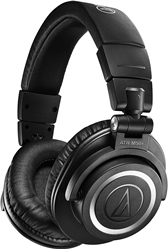 תמונה של אוזניות אלחוטיות Audio-Technica M50xBT2 שחורות